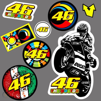 valentino rossi decal