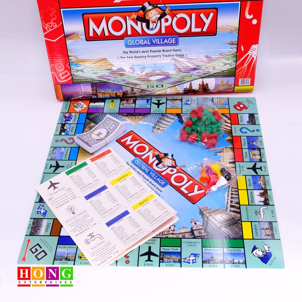 Monopoly Global Village Board Games Lazada PH