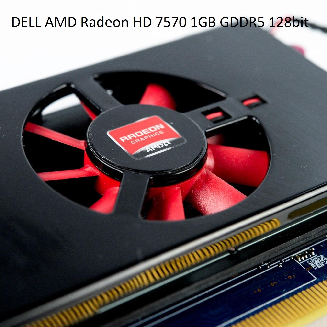 Dell AMD Radeon HD 7570 1gb 128bit DDR5 Low Profile Video Card for