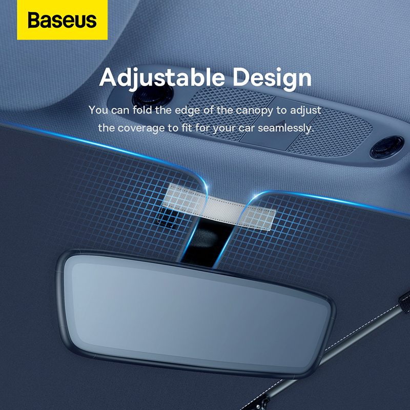 Baseus Car Sun Shade Foldable Car Sunshade Umbrella Front and Rear ...