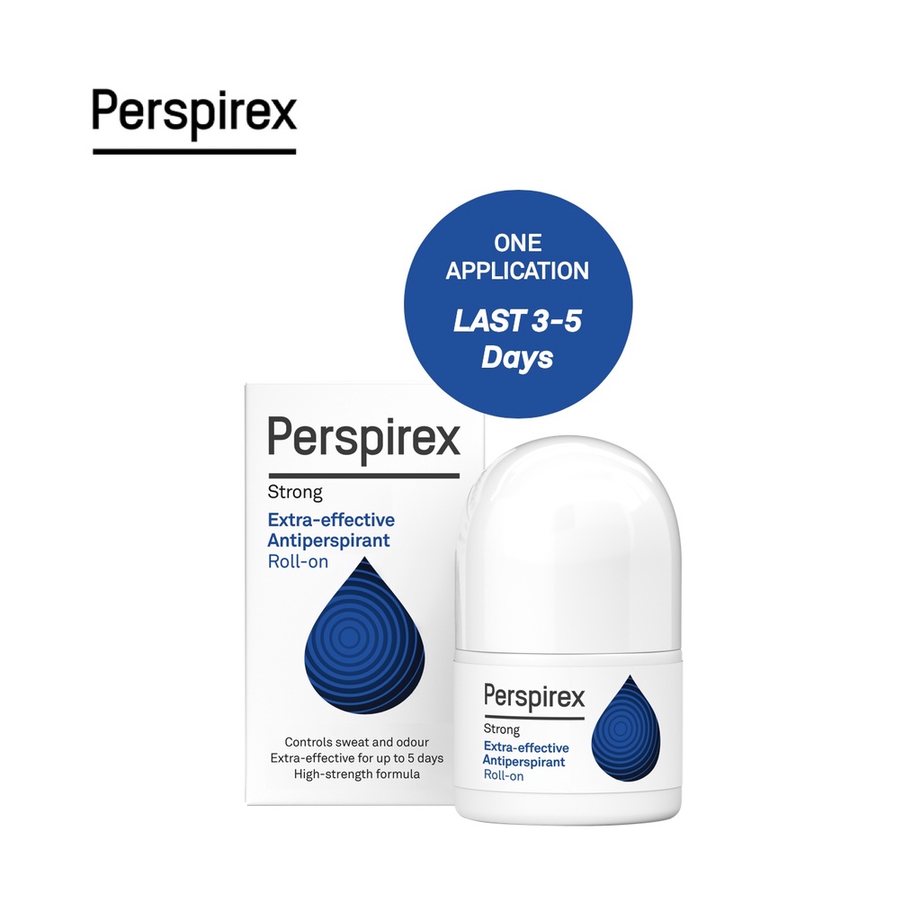 Perspirex Strong Extraeffective Antiperspirant Rollon (20ml) Free