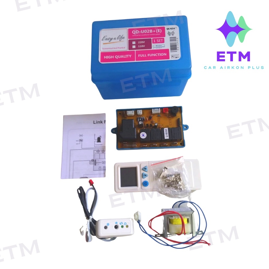 Universal Aircon AC Control Board System W/ Remote Control and Blue Box