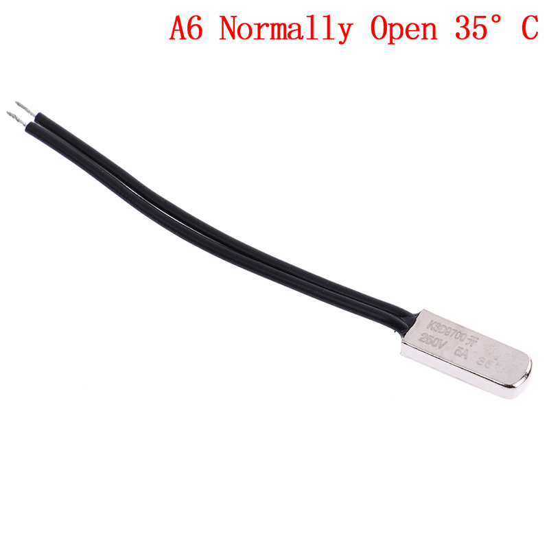 Qcici 1Pc KSD9700 temperature switch thermostat protector normally closed & open