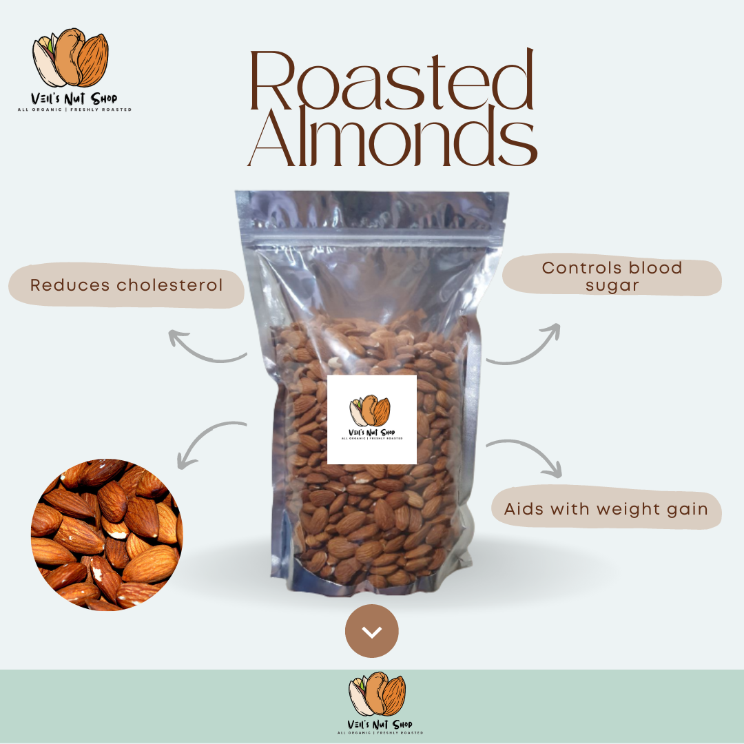 Roasted Almonds (1 KG, 500G, 200G) | Lazada PH