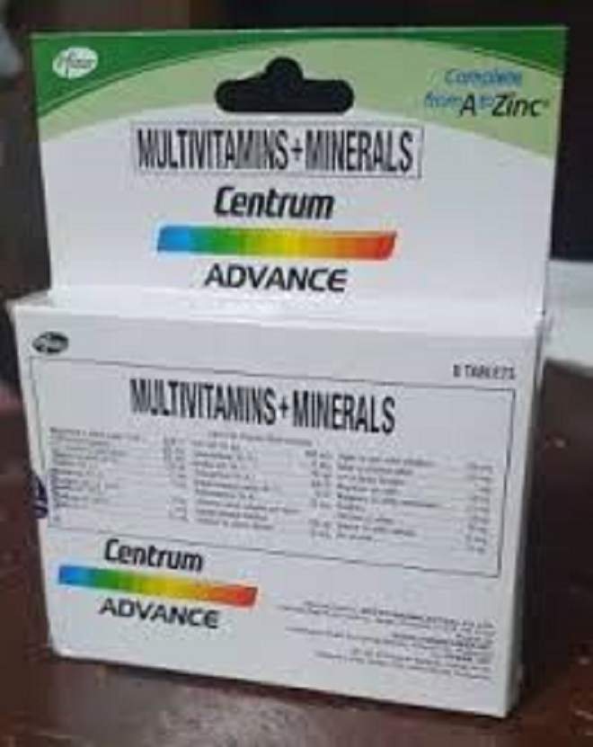 Centrum Advance Multivitamins and Minerals Complete from A to Zinc 8