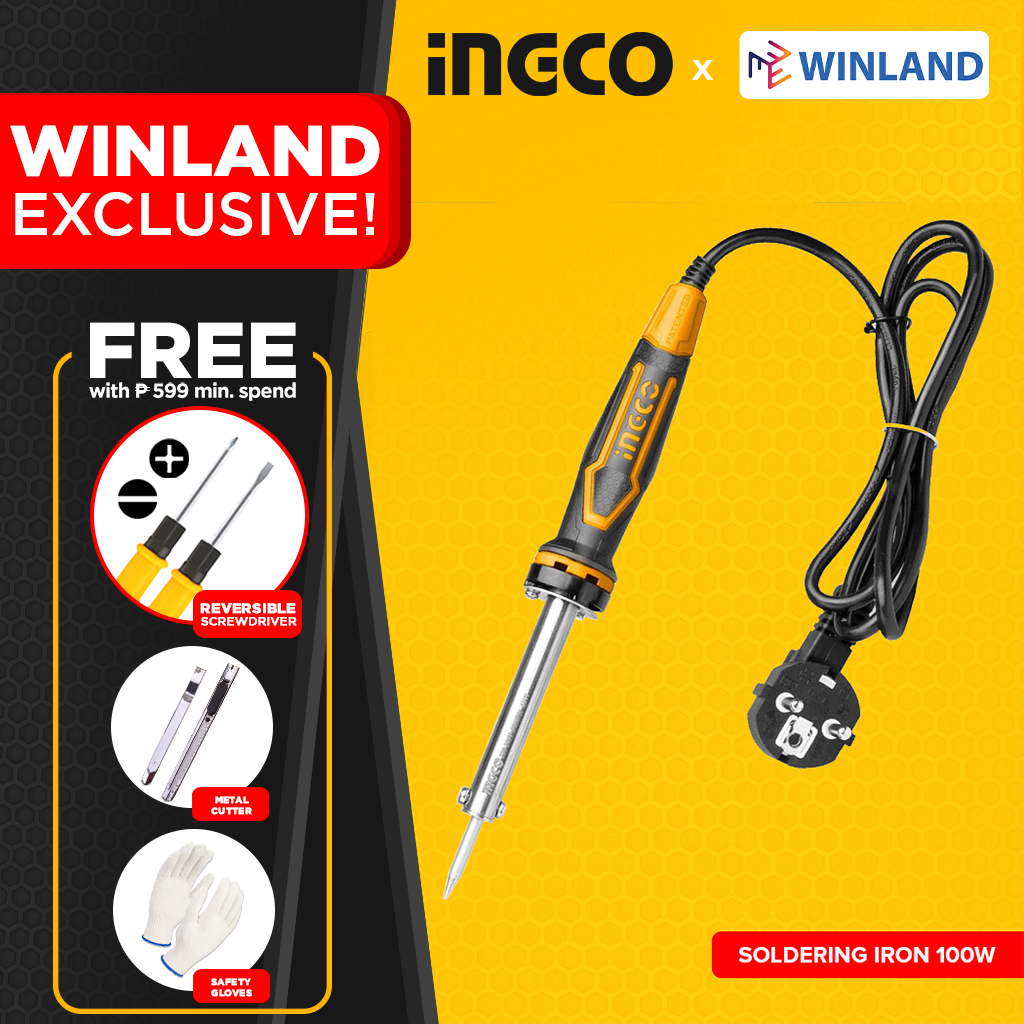INGCO by Winland Industrial Electric Soldering Iron 100W SI00108 Lazada PH
