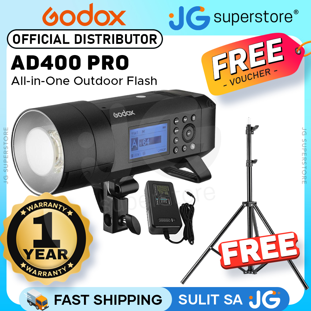 Ad400 Pro 400Ws Portable Strobe Light Godox AD400 Pro AD400Pro Outdoor Flash ...