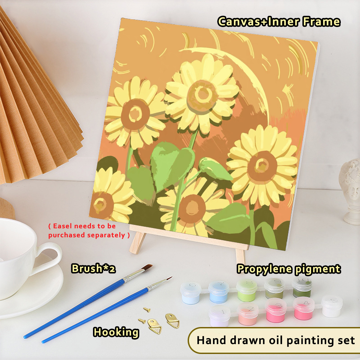 Oil Painting By Numbers for Adults Beginner Creative Diy Digital Oil