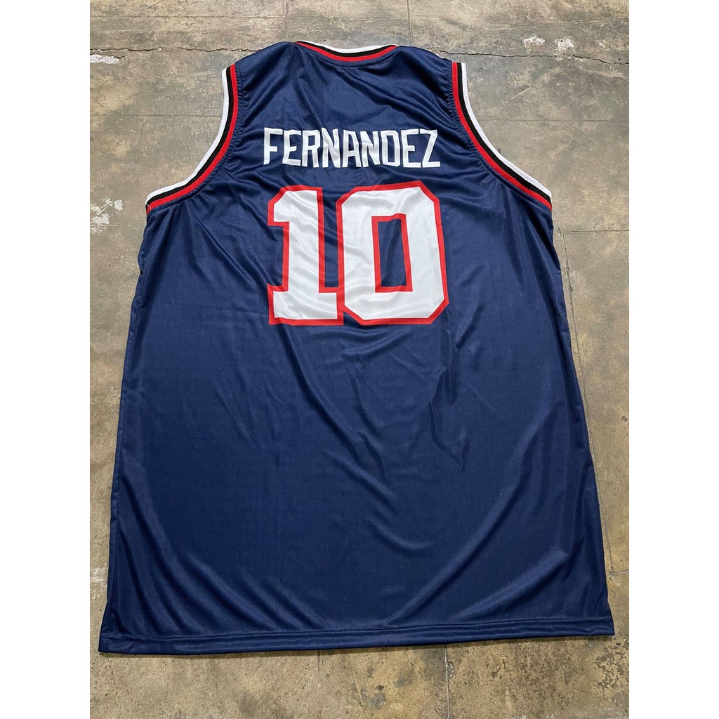 PBA RETRO JERSEY, TOYOTA RAMON FERNANDEZ #10 JERSEY, FULL SUBLIMATION