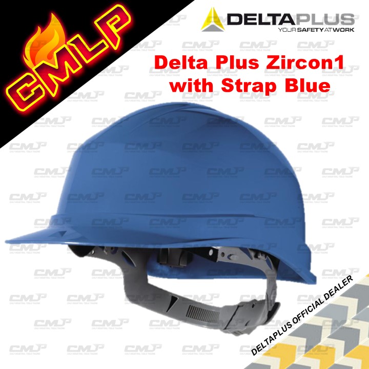 Delta Plus Hard Hat Zircon 1 with Strap Original MC ARC Authentic
