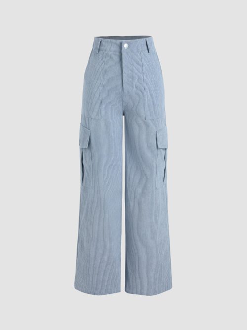 Cider Solid Corduroy Coord Cargo Pants Lazada PH