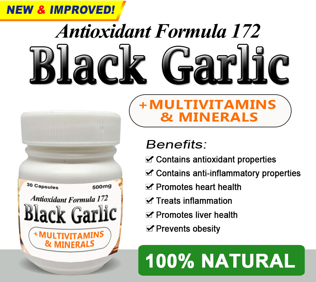 ANTIOXIDANT FORMULA 172 BLACK GARLIC Lazada PH
