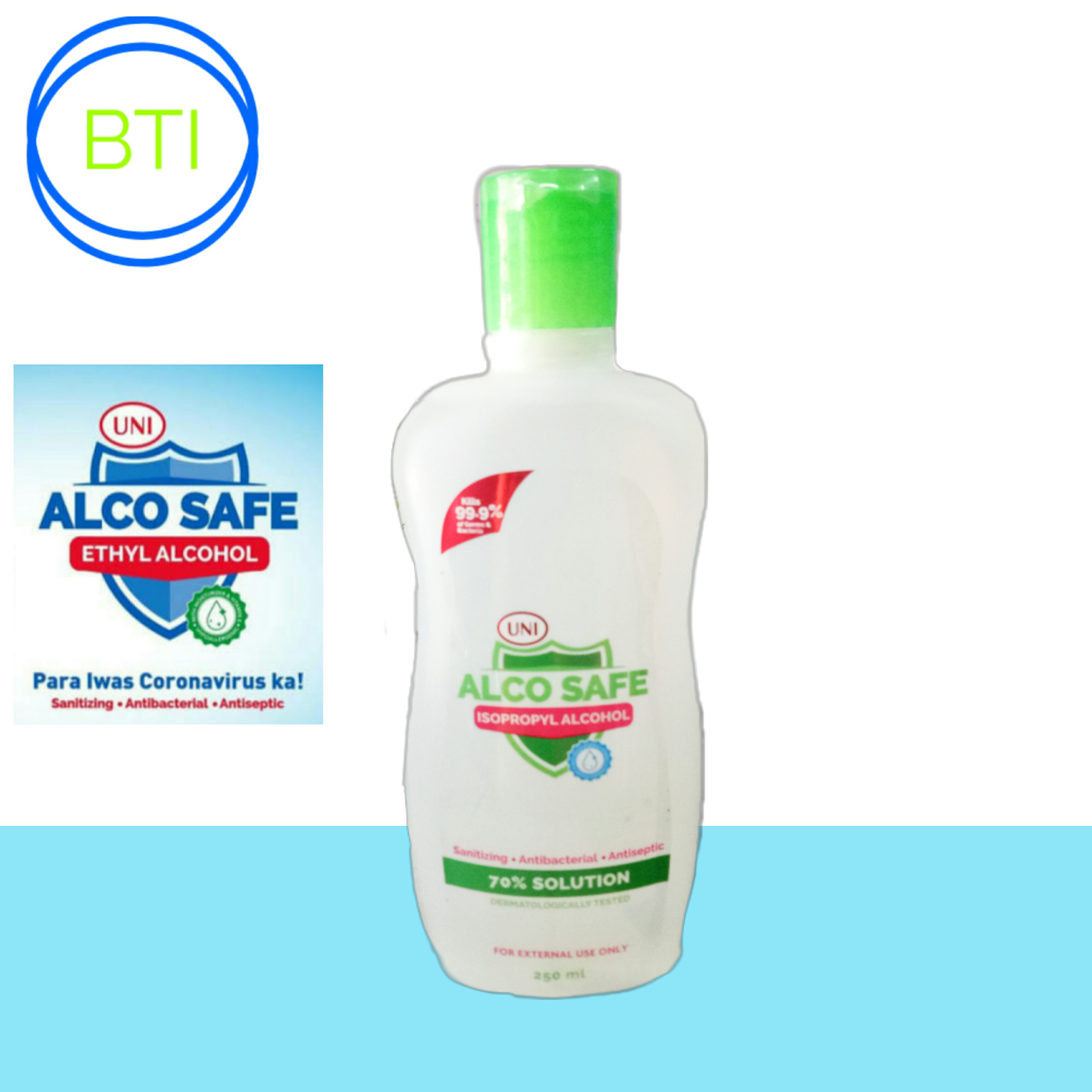 Uni Alco Safe Isopropyl Alcohol 70 Solution 250ml Lazada Ph 9300