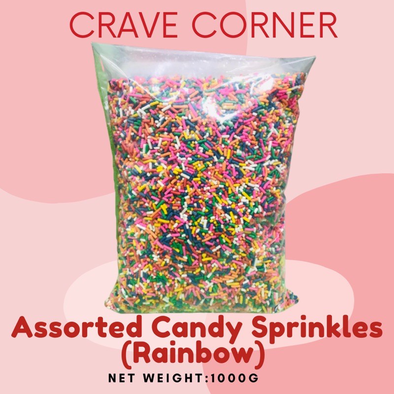 CANDY RAINBOW SPRINKLES 1000g Lazada PH