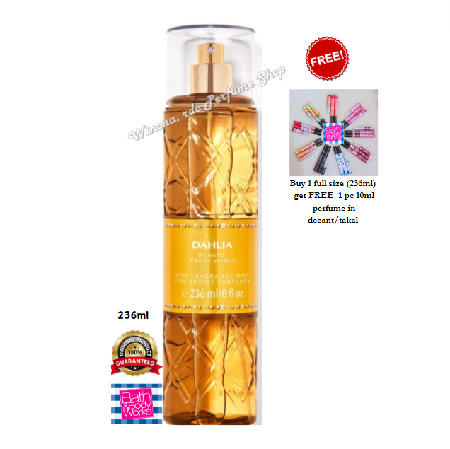 bath and body dahlia perfume