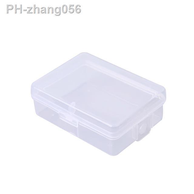 Mini Storage Box Clear Lidded Small Plastic Box For Trifles Parts