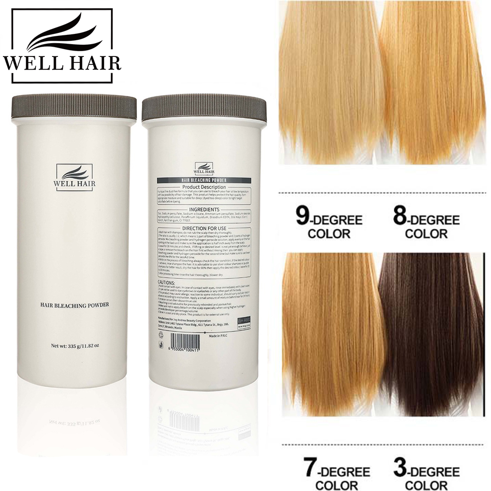 WELL HAIR Bleaching Powder Brightener Hair Color Coloring Care