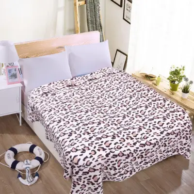 I Home New Soft Warm Solid Warm Micro Plush Fleece Blanket Throw Rug Sofa Bed BL12