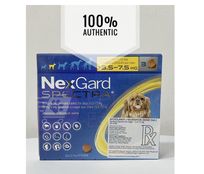 Nexgard/Spectra exp 09/2025 100% authentic 1box | Lazada PH