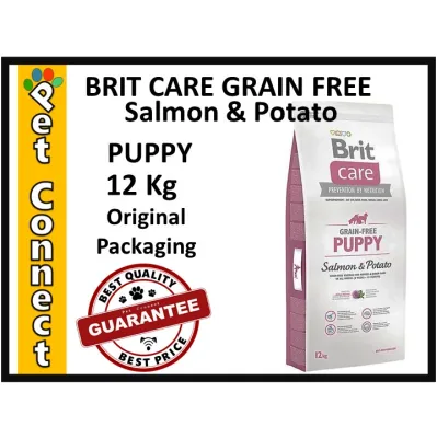 Brit Care PUPPY Dog Food Grain Free 12Kg Salmon & Potato