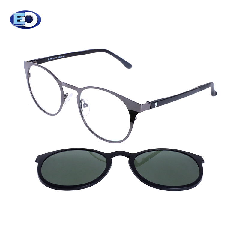 Eo Eyewear Clip On Broadway Frame With Free Multicoated Lens Non Graded Eyeglasses For Men And 5824