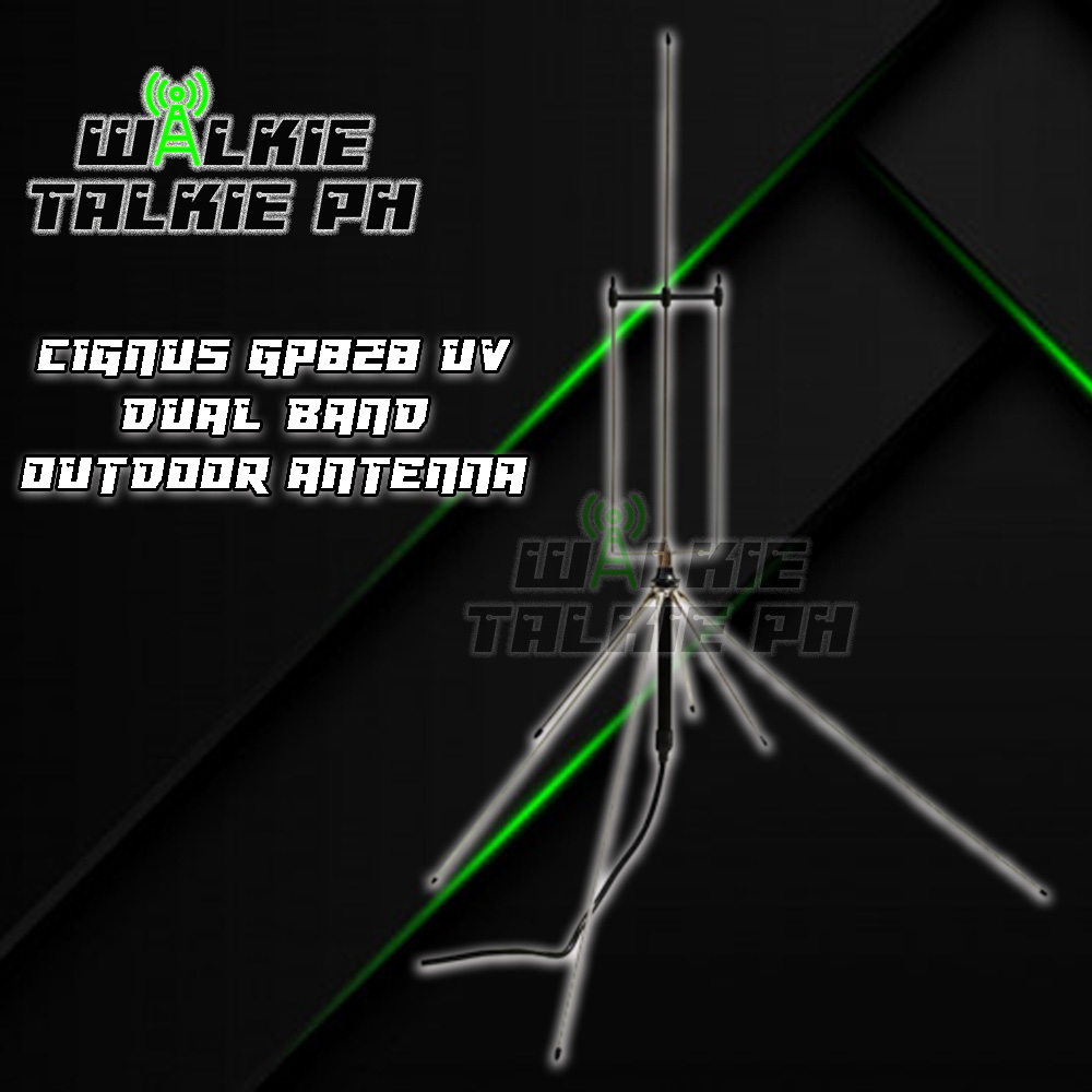 Cignus Gp8 Uv Dual Band Outdoor Antenna Gp 8 Uv Dual Band Lazada Ph