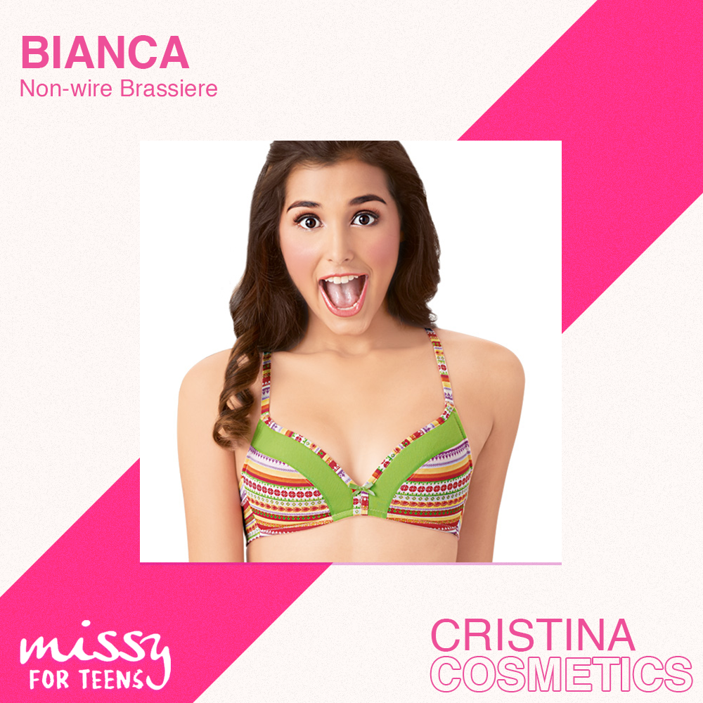 Avon Missy Bianca Non-Wire Brassiere Cristina Cosmetics
