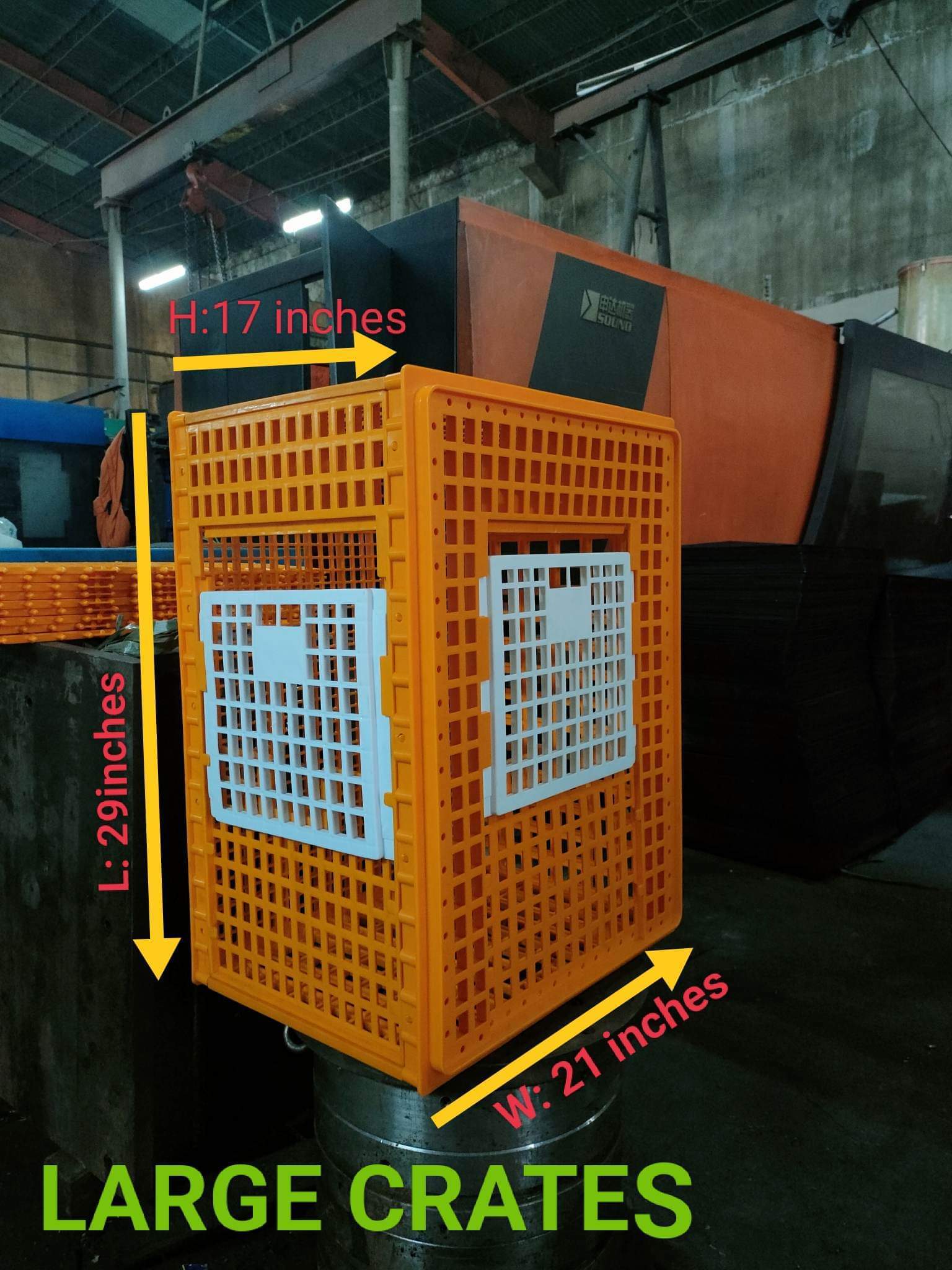 Live Chicken Crates, Chicken Crates, Transport Cage for chickens