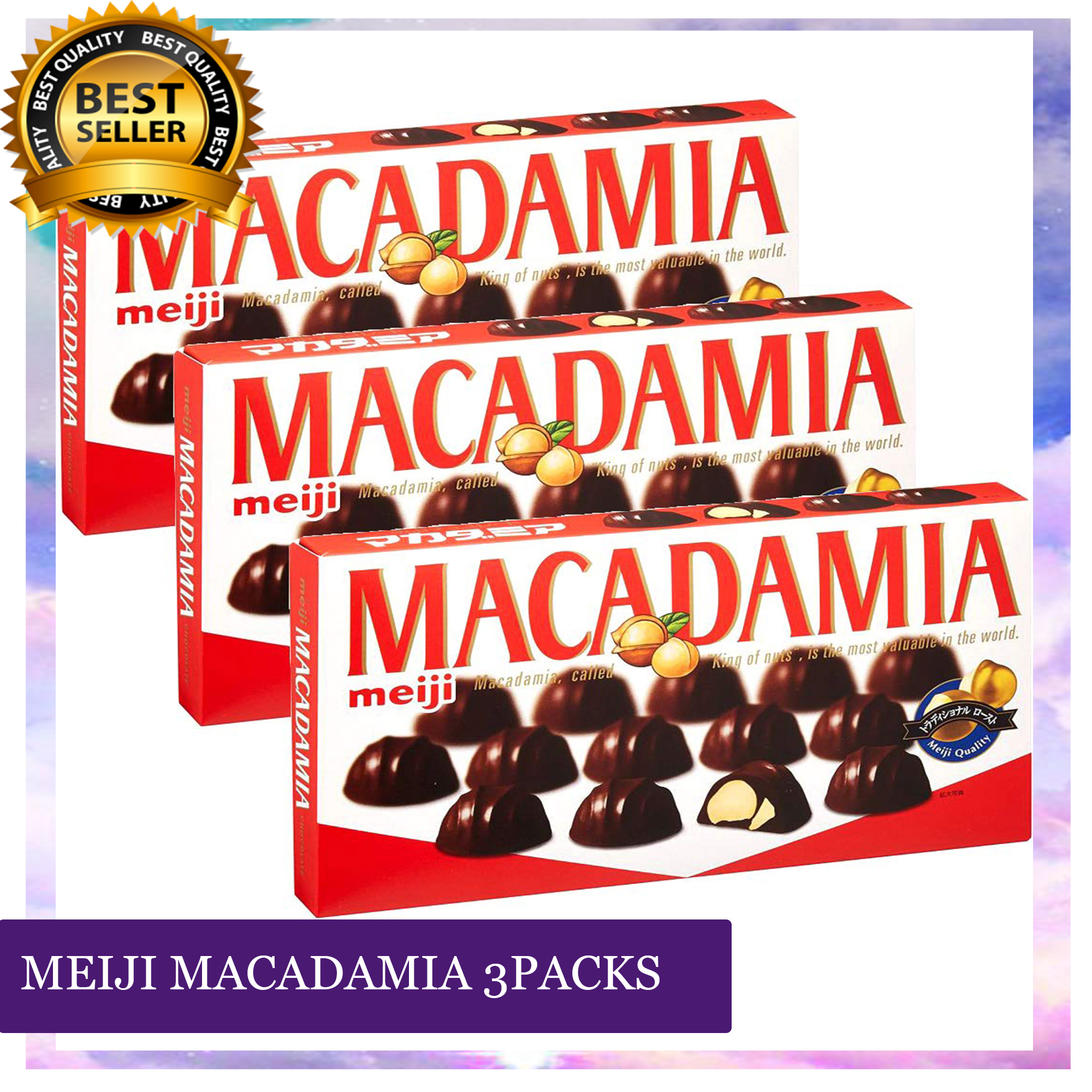MEIJI Macadamia Chocolate Made in Japan 3 PACK Lazada PH