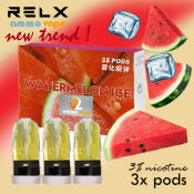Relx 3-in-1 Vape Pods with 20 Original Flavors
