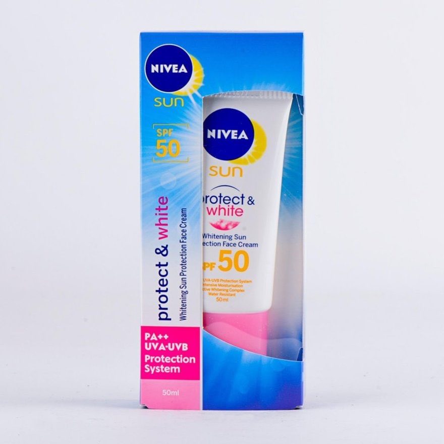 whitening sun protection face cream spf50