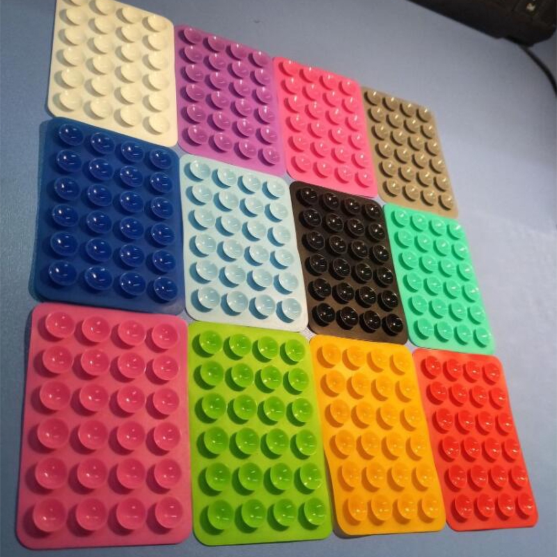 DIY 24 Silicone Sucker Suction Pad For Cardboard Silicone Suction Cup of Mobile Phone Accessories YIDA
