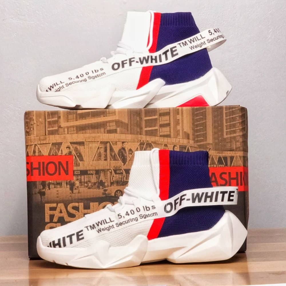 Off white weight 2025 securing system shoes