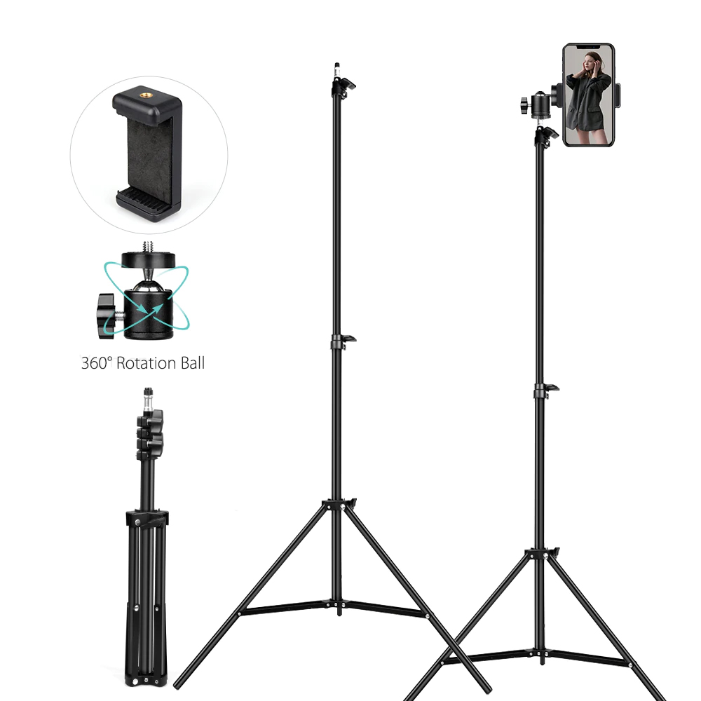 Photography Tripod Light Stand Mount & Phone Holder Lazada PH