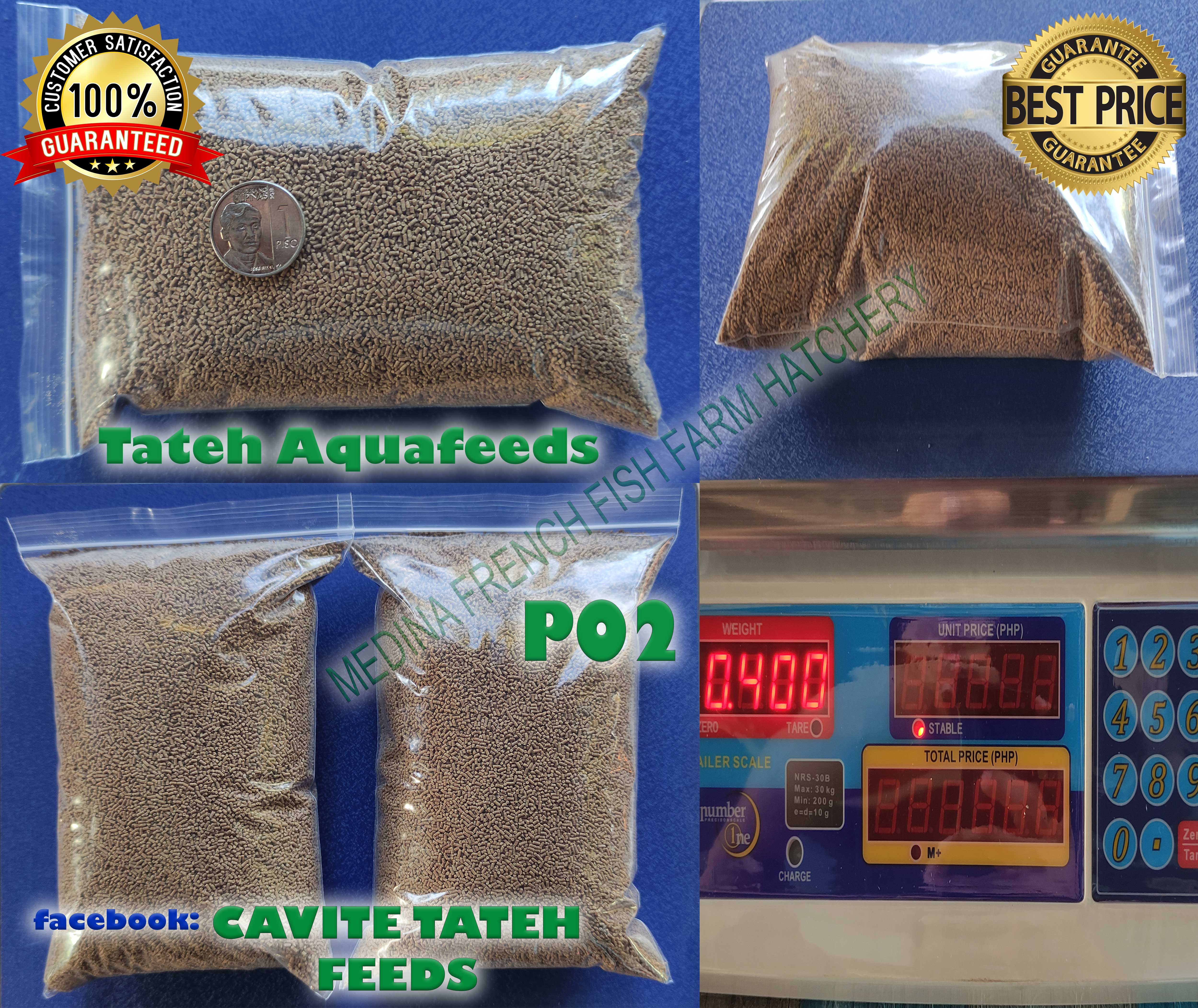 po2 fish food TATEH Aquafeeds 400g Lazada PH