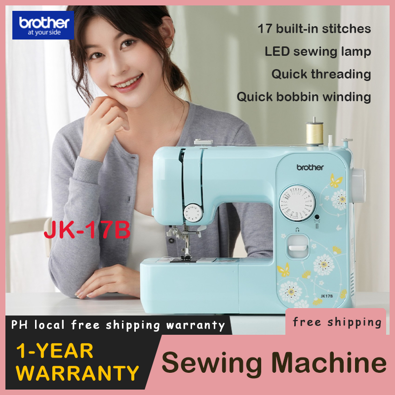 Brother JK17B Sewing Machine Heavy Duty Electric Portable pedal Sale