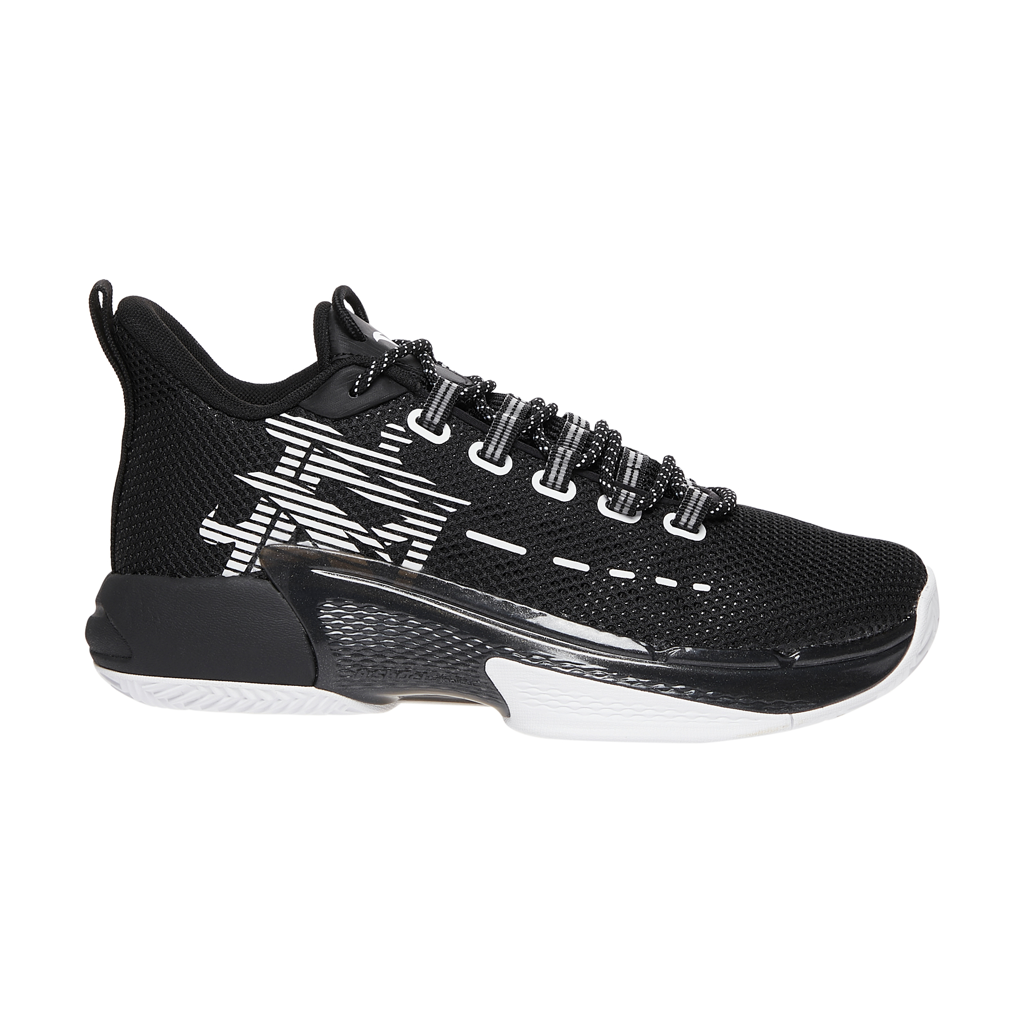 ANTA Men Basketball Shock The Game 5.0 Attack 3 Black/White Shoes