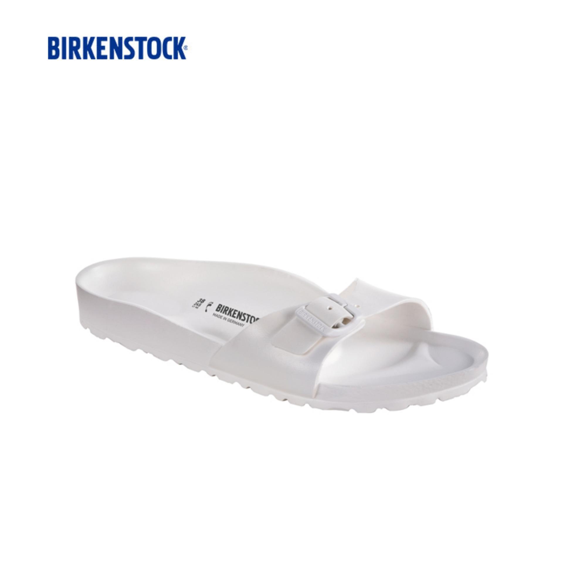 plain white birkenstocks