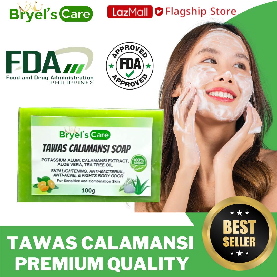 🧼🧼🧼BRYELS CARE FDA APPROVED BUY1 TAKE2 TAWAS CALAMANSI SOAP 100G with ...