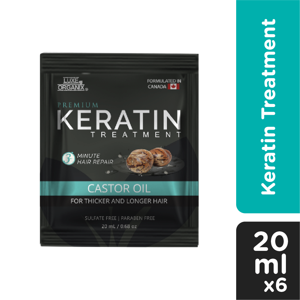 Luxe Organix Premium Keratin Treatment Castor Oil 20ml 6s Lazada PH