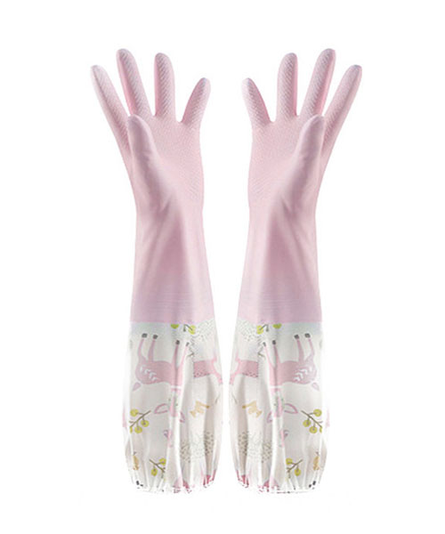 [Life kit] S M L Size Long beam Latex Long Gloves Laundry Waterproof