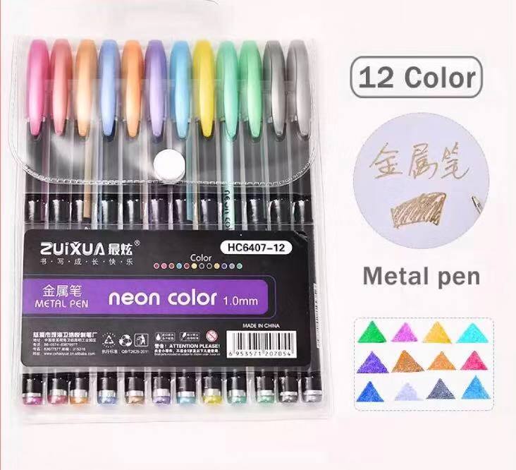 chaos geïrriteerd raken Herrie JM ZUIXUA 12 in 1 Neon Color Pen | Lazada PH