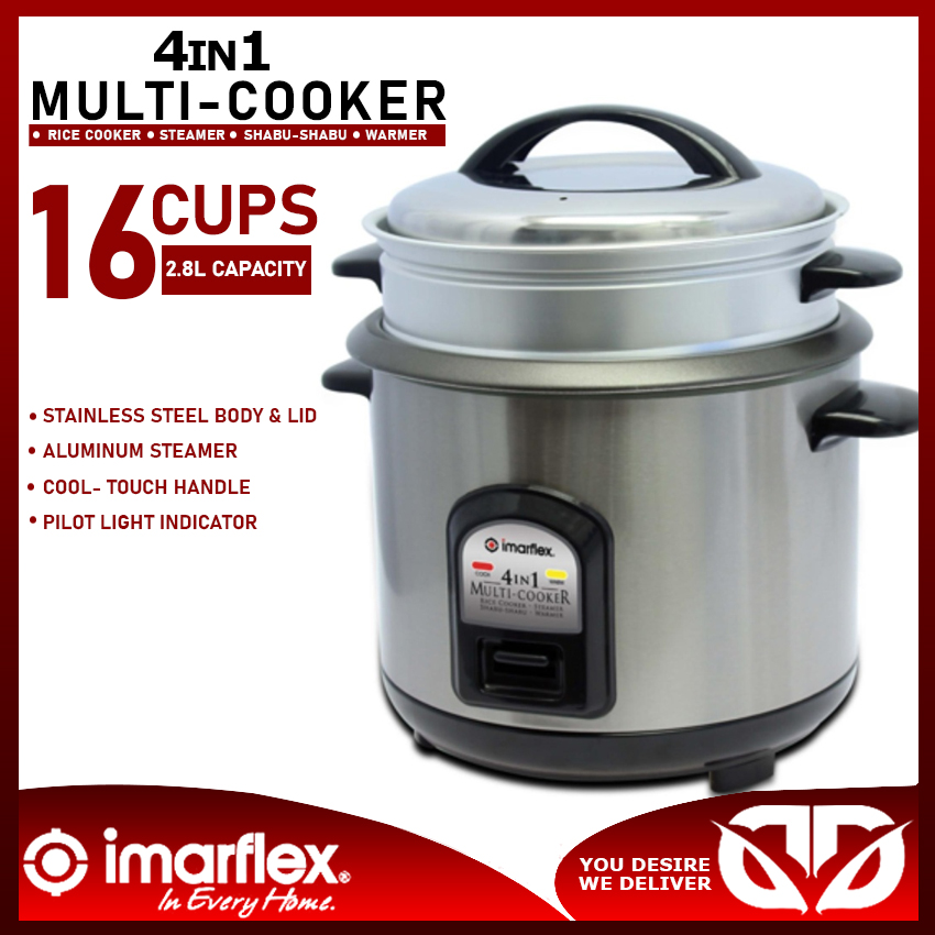 imarflex stainless rice cooker