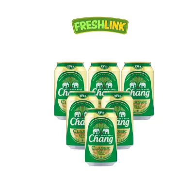 Chang Beer 330ml (Pack of 6 Can)
