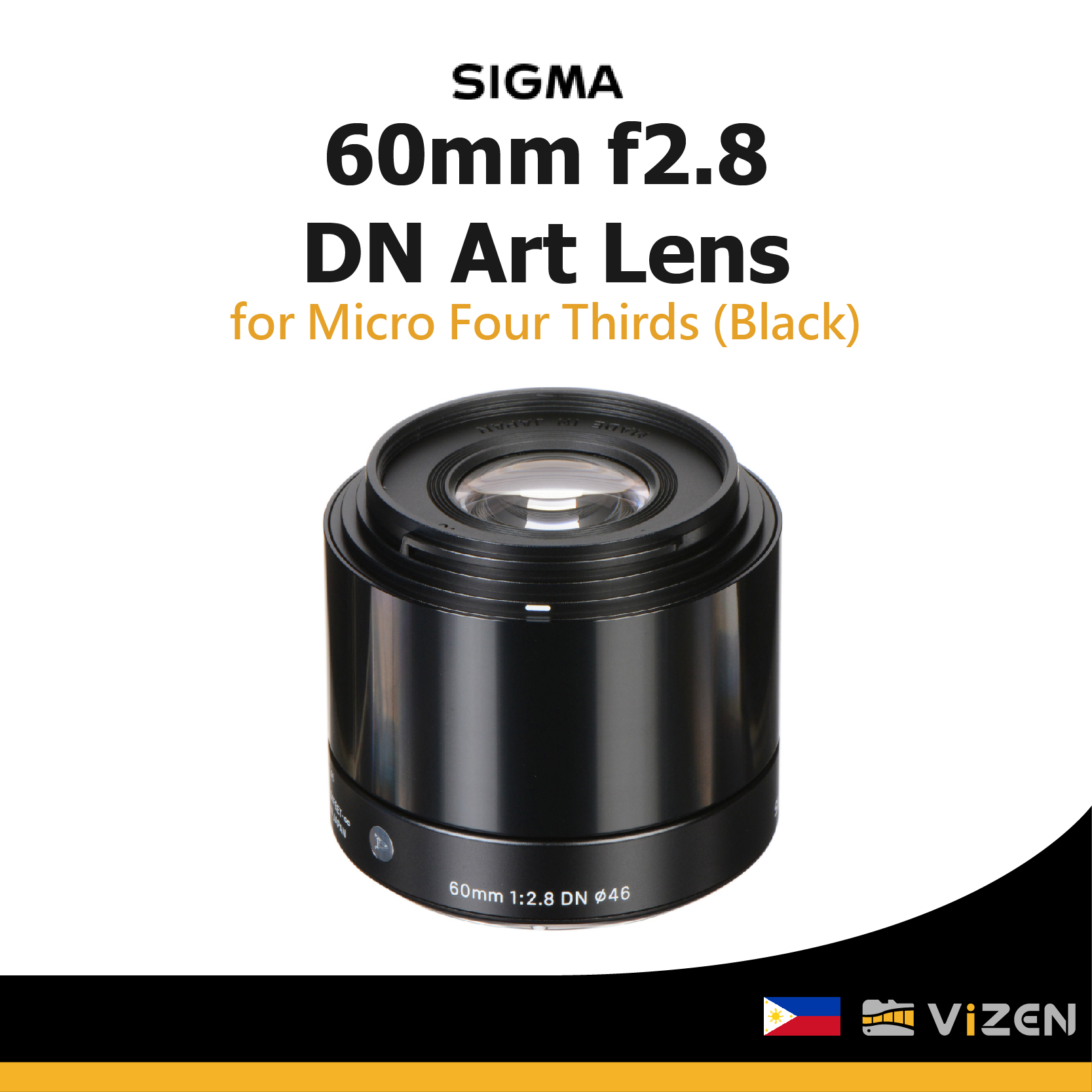 SIGMA 60mm F2.8 DN (ソニーE用) ブラック 【税込】 - レンズ(単焦点)