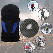 Full Face Mask Windproof Bike Motorcycle Dust Sun Protection # Mesh mask M02