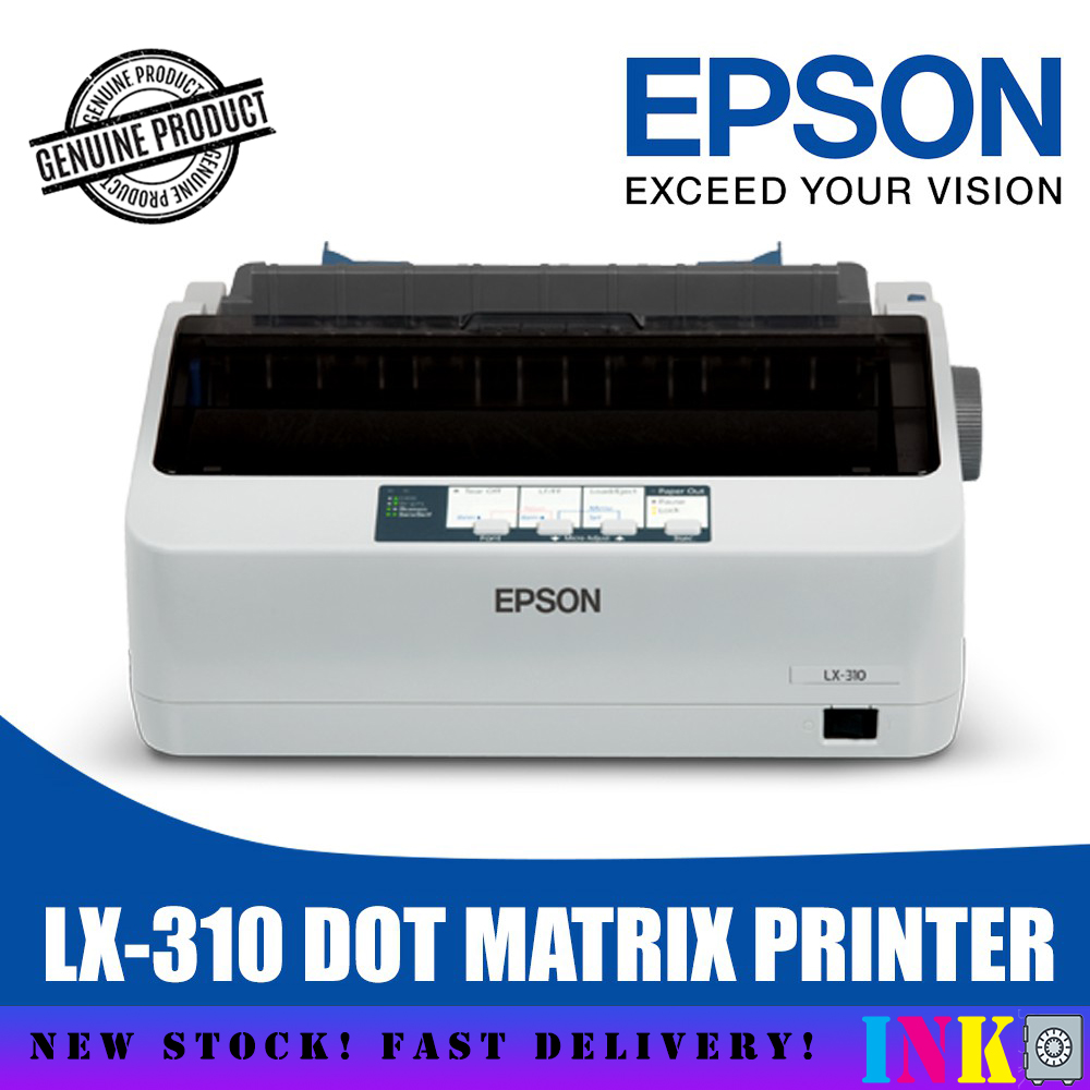 Epson Lx310 Lx 310 Dot Matrix Printer 9 Pin Narrow Carriage Impact Printer Lazada Ph 7962