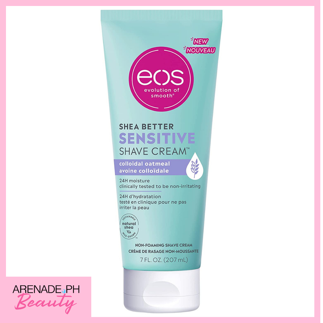 Eos Shea Better Sensitive Shave Cream Women's Shave Cream Non-Foaming ...