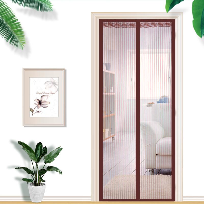 JBox# 210*90CM Magnetic Mesh Curtain Magic Door Automatic Closing ...