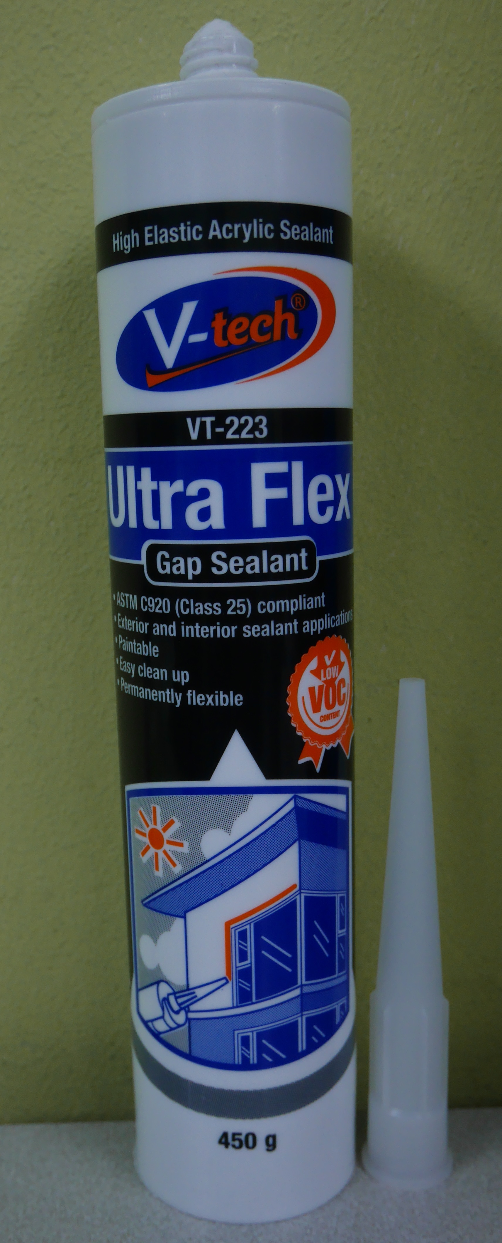 VT-223 Ultra Flex Gap Sealant - Acrylic Sealant